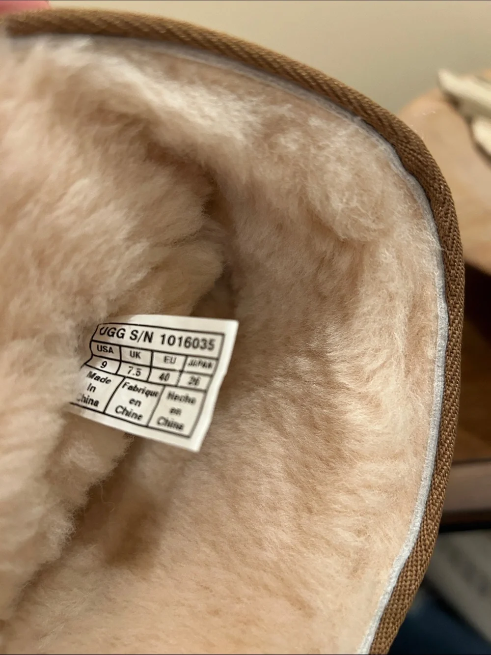 UGG Tall Suede Winter Boots - Chestnut